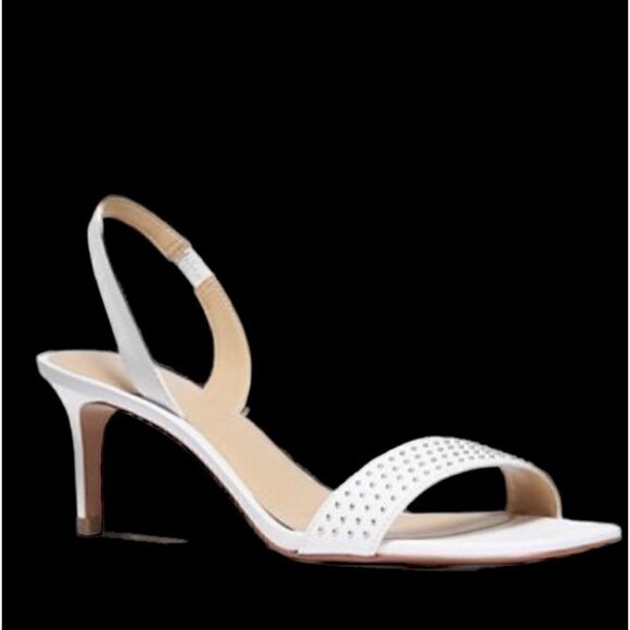 MICHAEL Michael Kors Mila Dress Sandals in the Size 9M in White Color - Picture 7 of 16